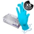 Перчатки нитриловые CONNECT BLUE NITRILE, XS, голубые, 100 пар