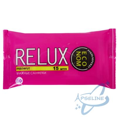 Влажные салфетки RELUX, ароматизированные, 15 шт Влажные салфетки RELUX, ароматизированные, 15 шт