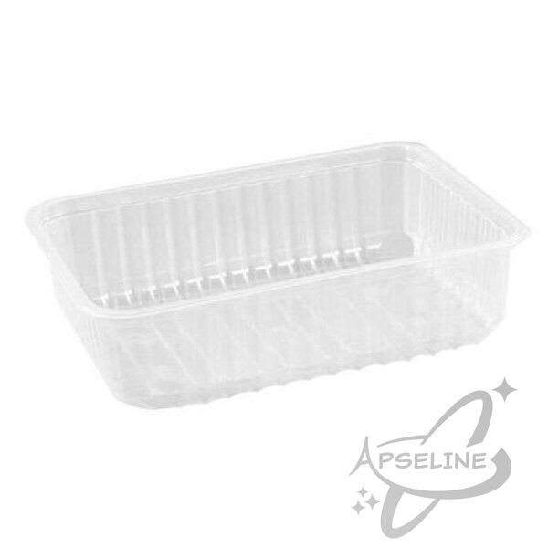 БЕЗ КРЫШКИ Контейнер 0,750 л PP 179х132х44 прозр., 50 шт