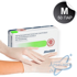 Перчатки латексные MiniMAX M, опудренные, белые, 50 пар